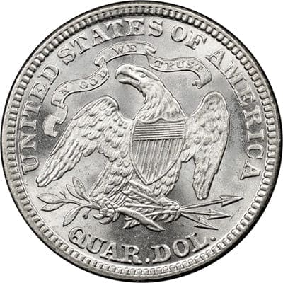 US 1889 Quarter Value
