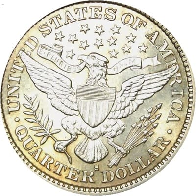 US 1893 Quarter Value