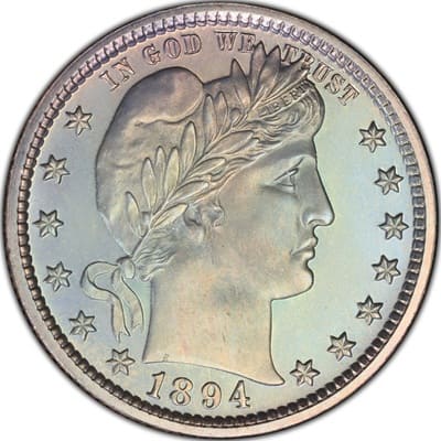 US 1894 Quarter