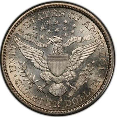 US 1896 Quarter Value