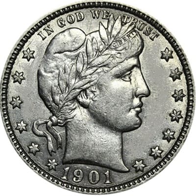 US 1901 Quarter