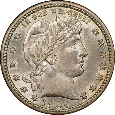 US 1906 Quarter