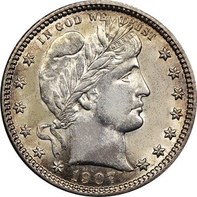US 1907 Quarter