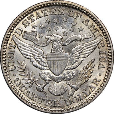 US 1907 Quarter Value