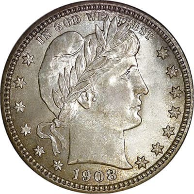 US 1908 Quarter