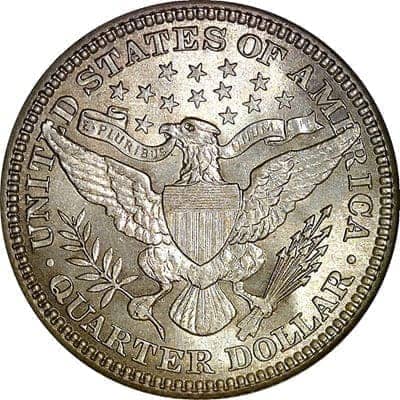 US 1908 Quarter Value