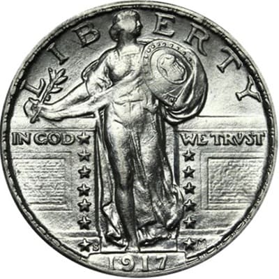 US 1917 Quarter