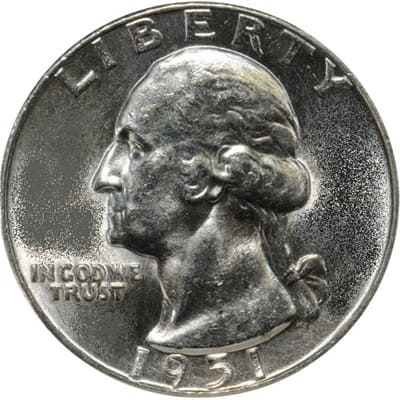 US 1951 Quarter
