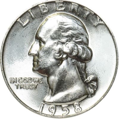 US 1958 Quarter