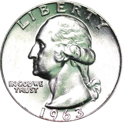 US 1963 Quarter
