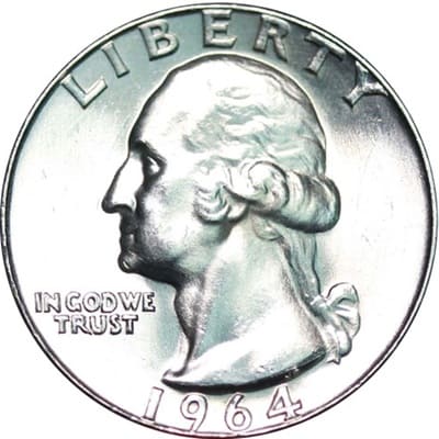 US 1964 Quarter