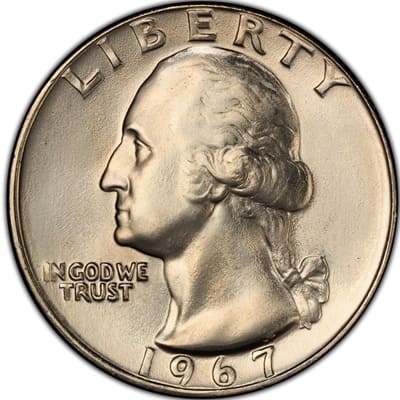 US 1967 Quarter