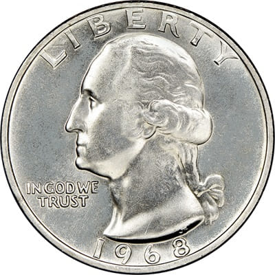 US 1968 Quarter