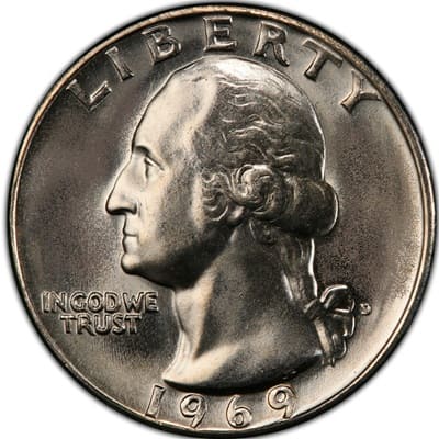US 1969 Quarter