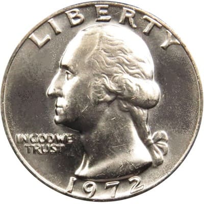 US 1972 Quarter