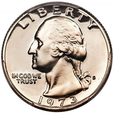 US 1973 Quarter