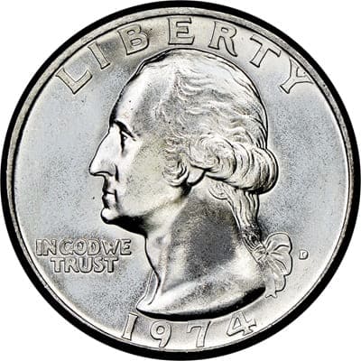 US 1974 Quarter