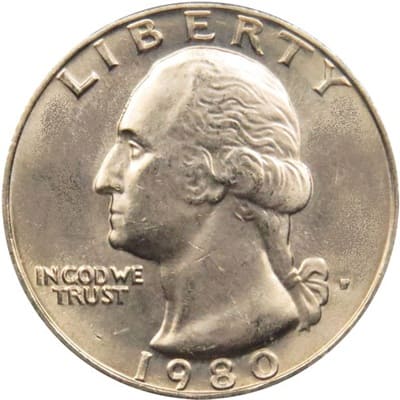 US 1980 Quarter