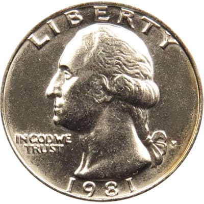 US 1981 Quarter