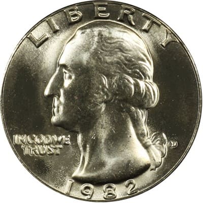 US 1982 Quarter