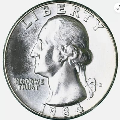 US 1984 Quarter