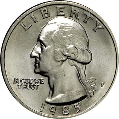 US 1985 Quarter