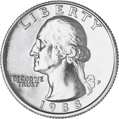 US 1988 Quarter