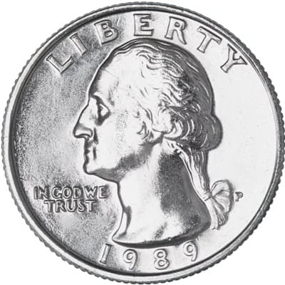 US 1989 Quarter