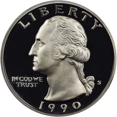 US 1990 Quarter