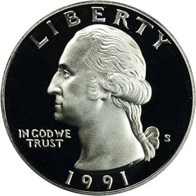 US 1991 Quarter