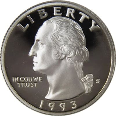 US 1993 Quarter