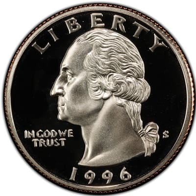 US 1996 Quarter