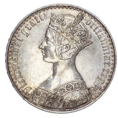 British 1847 Crown