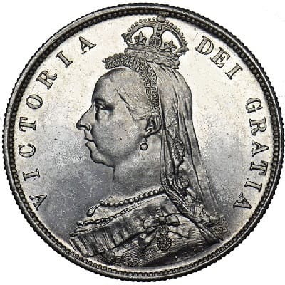 British 1888 Crown