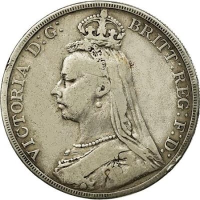 British 1892 Crown