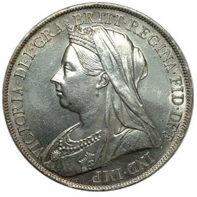 British 1899 Crown