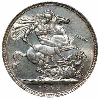 British 1899 Crown Value
