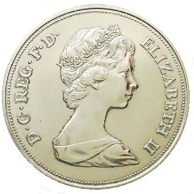 British 1972 Crown