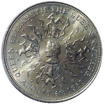 British 1980 Crown Value