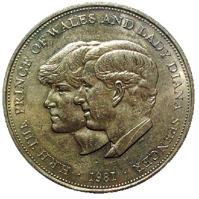 British 1981 Crown Value