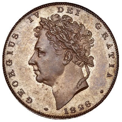 British 1826 Farthing