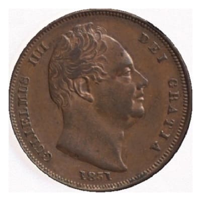 British 1831 Farthing
