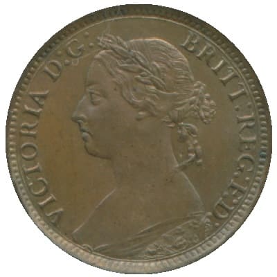 British 1894 Farthing