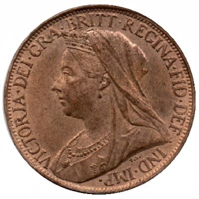 British 1897 Farthing