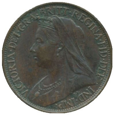 British 1899 Farthing