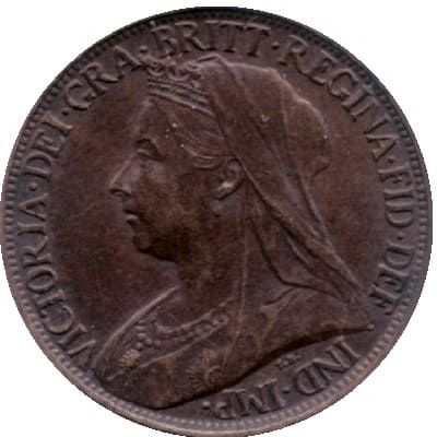 British 1900 Farthing