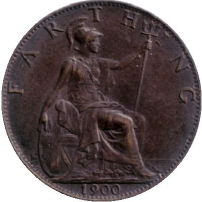 British 1900 Farthing Value