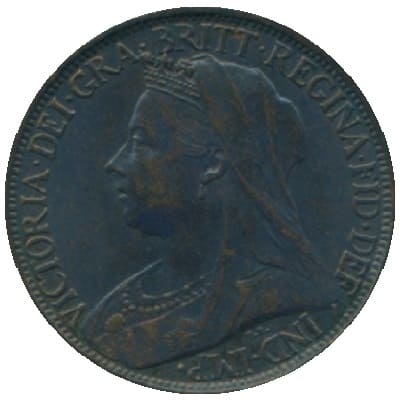 British 1901 Farthing