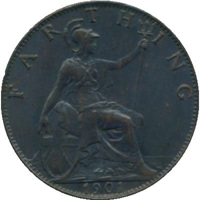 British 1901 Farthing Value