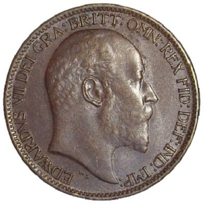 British 1904 Farthing